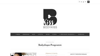 
                            3. Bodyshape-Programm | BodyKiss