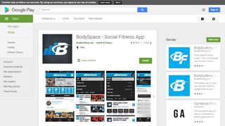 
                            4. BodySpace - Social Fitness App - Apps on Google Play