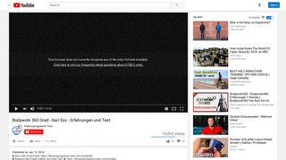 
                            6. Bodywork 360 Grad - Karl Ess - Erfahrungen und Test - YouTube