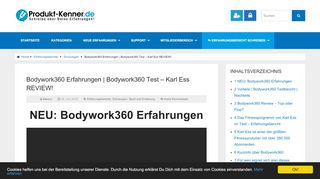 
                            9. √ Bodywork360 Erfahrungen | Bodywork360 Test | Karl Ess √