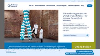 
                            1. Boehringer Ingelheim Careers and Job Opportunities: Homepage