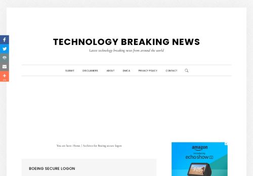 
                            7. Boeing secure logon – Technology Breaking News