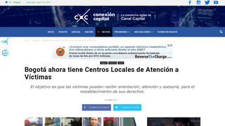 
                            11. Bogotá ahora tiene Centros Locales de Atención a Víctimas ...