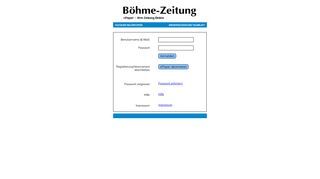 
                            6. Böhme-Zeitung ePaper - Login