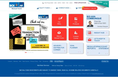 
                            10. BOI AXA Mutual Fund | Investing made Easy