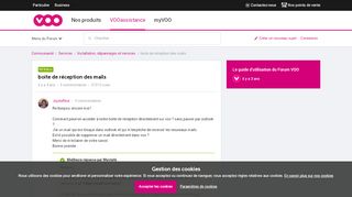 
                            5. boite de réception des mails | VOO - Le Forum VOO