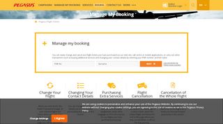 
                            1. Bokning Redigera | Pegasus Airlines