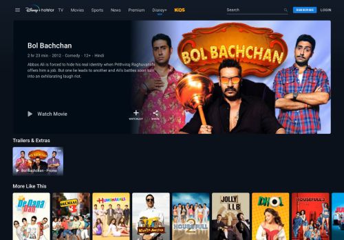 
                            11. Bol Bachchan Full Movie, Watch Bol Bachchan Film on ...