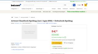 
                            12. bol.com | Actieset Handboek Spelling (incl. login SNS) + Oefenboek ...