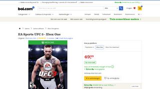 
                            12. bol.com | EA Sports UFC 3 - Xbox One, Electronic Arts | Games