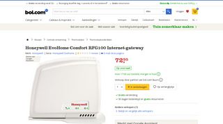 
                            12. bol.com | Honeywell EvoHome Comfort RFG100 Internet-gateway