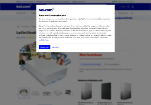 
                            11. bol.com | LaCie CloudBox 2TB - NAS / Wit