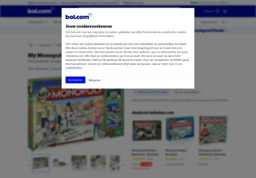
                            6. bol.com | My Monopoly - Bordspel, Hasbro | Speelgoed