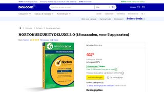 
                            9. bol.com | NORTON SECURITY DELUXE 3.0 (18 maanden, voor 5 ...