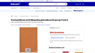 
                            9. bol.com | Toetsendleren.nl 12 Maanden gebruiksrecht groep 4 t/m 8 ...