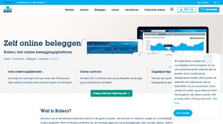 
                            10. Bolero - Online zelf beleggen - KBC Bank & Verzekering