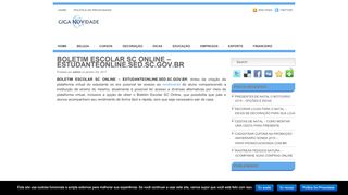 
                            12. boletim escolar sc online – estudanteonline.sed.sc.gov.br