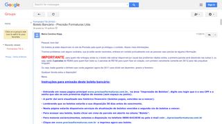 
                            7. Boleto Bancário - Precisão Formaturas Ltda. - Google Groups