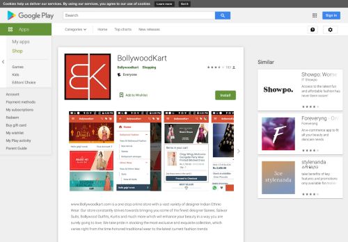 
                            6. BollywoodKart – Apps on Google Play