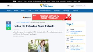 
                            7. Bolsa de Estudos Mais Estudo. Saiba sobre o Mais Estudo.