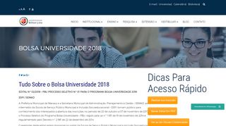 
                            6. Bolsa universidade 2018 | Universidade Nilton Lins