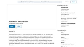 
                            7. Bombardier Transportation | LinkedIn
