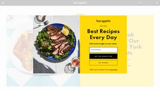 
                            3. Bon Appétit Magazine: Recipes, Cooking, Entertaining, Restaurants ...