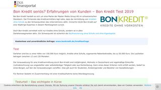 
                            10. Bon Kredit seriös? Erfahrungen von Kunden - Bon Kredit Test 2019