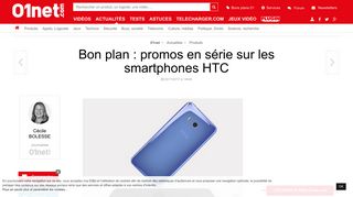 
                            5. Bon plan : promos en série sur les smartphones HTC - 01Net