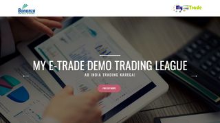 
                            1. Bonanza My E-Trade Demo Trading League