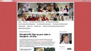 
                            10. Bonding through Blogging: Storybird #2: Sign up your class ...