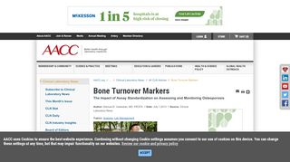 
                            10. Bone Turnover Markers - AACC.org