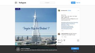 
                            9. Bonita Tour on Instagram: “INGIN TRIP KE DUBAI Kami siap ...