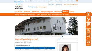 
                            10. Bonndorf | Volksbank Hochrhein eG