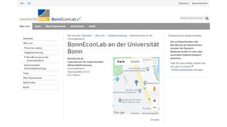 
                            9. BonnEconLab an der Universität Bonn — BonnEconLab
