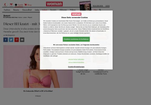 
                            10. Bonprix-BH kratzt mit Absicht • WOMAN.AT