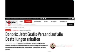 
                            11. Bonprix: Gratis-Versand für Neukunden - COMPUTER BILD