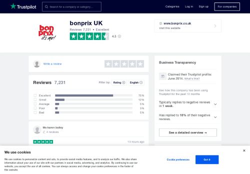 
                            5. bonprix UK Reviews | Read Customer Service Reviews of www ...