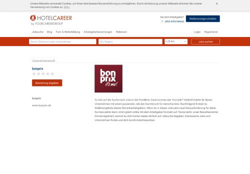 
                            10. bonprix - Zulieferer / Handel Jobangebote Hamburg | HOTELCAREER