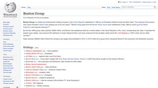
                            10. Bonton Group - Wikipedia