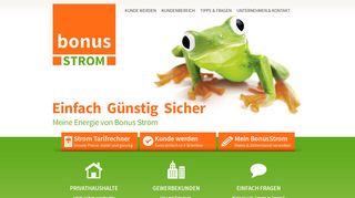 
                            3. Bonus Strom - günstiger Strom von der Bonus Strom GmbH