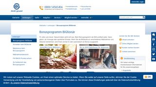 
                            7. Bonusprogramm BIGtionär: alle Informationen | BIG direkt gesund