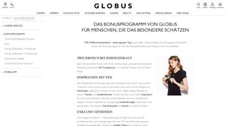 
                            2. Bonusprogramm | Globus