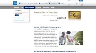 
                            7. Bonusprogramm Membership Rewards mit der American Express ...
