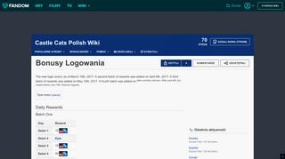 
                            9. Bonusy Logowania | Castle Cats Polish Wiki | FANDOM powered by ...