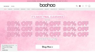 
                            8. boohoo | Womens & Mens Clothes | Shop Online Fashion