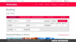 
                            6. Book a flight | Air Arabia