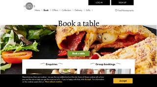 
                            6. Book a table | Restaurant Booking | PizzaExpress