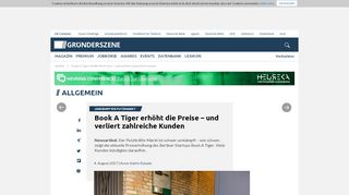 
                            6. Book A Tiger erhöht die Preise – und verliert zahlreiche Kunden ...