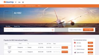 
                            11. Book Air KBZ flight tickets & get up to ₹15,000 cashback - Cleartrip